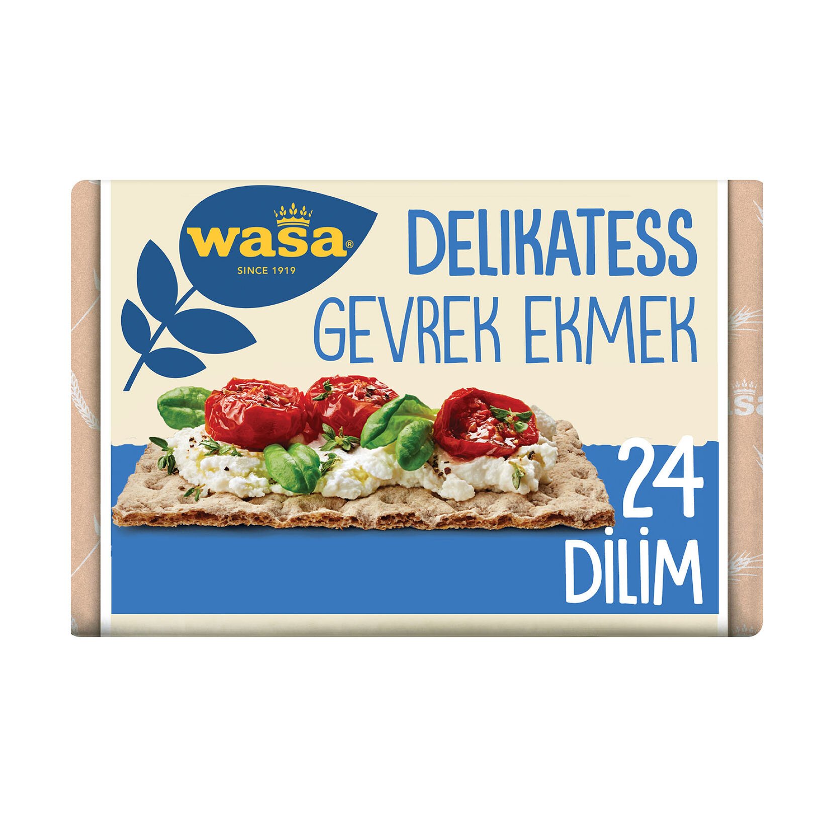 Wasa İnce Gevrek Ekmek (Crispbread Delikatess) 270 Gr