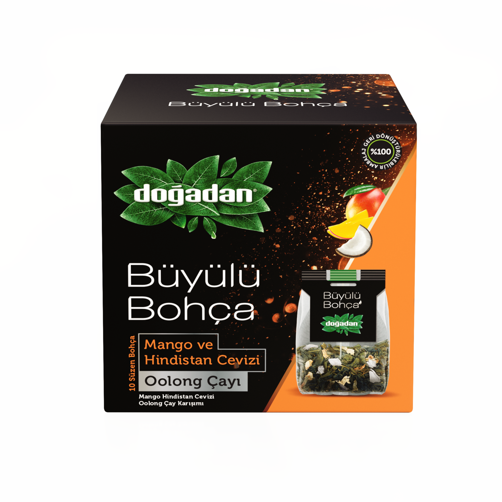 Doğadan Büyülü Bohça Oolong Çayı Karışımı 10lu 12G