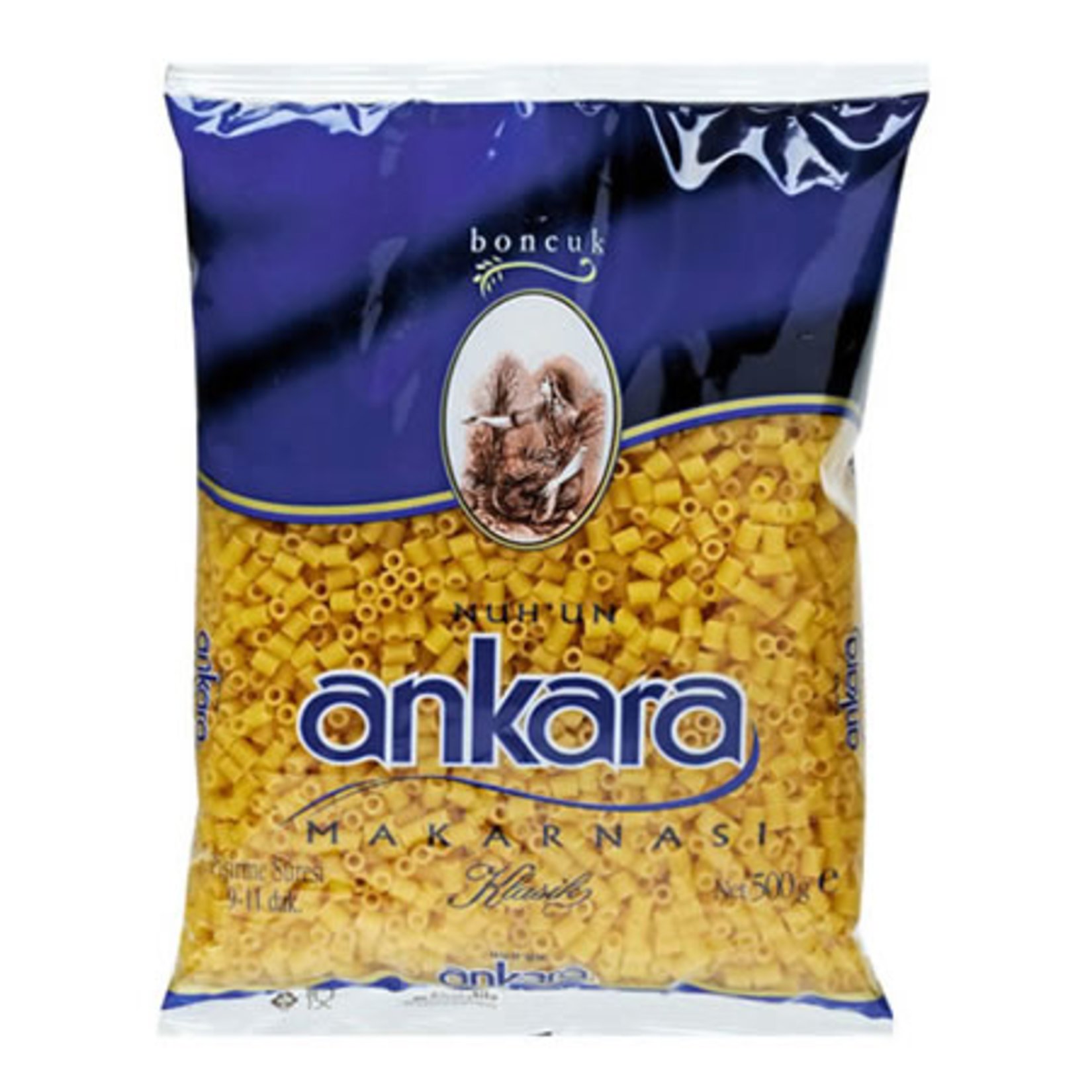 Nuhun Ankara Boncuk Makarna 500 Gr