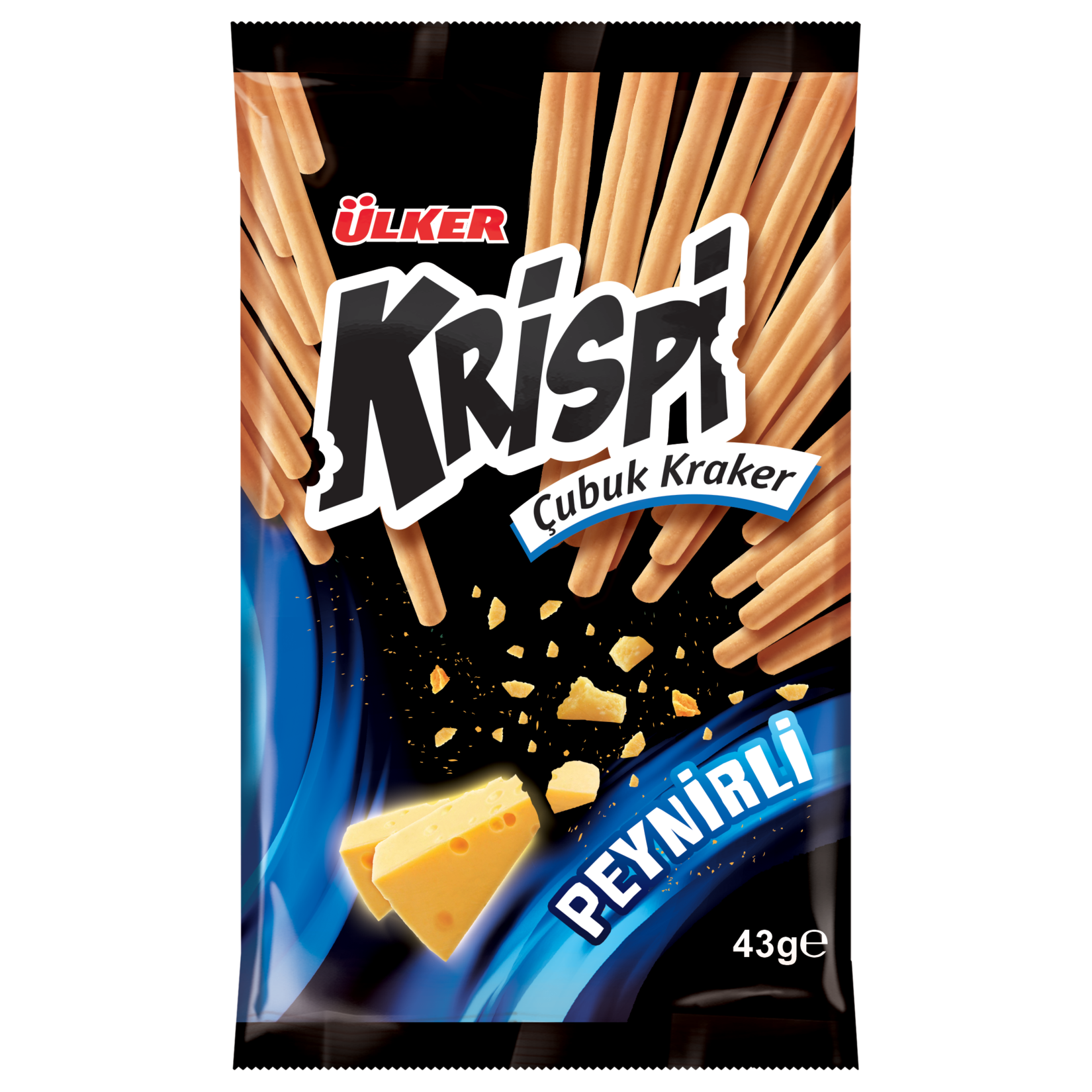 Ülker Krispi Peynirli Çubuk Kraker 43 Gr