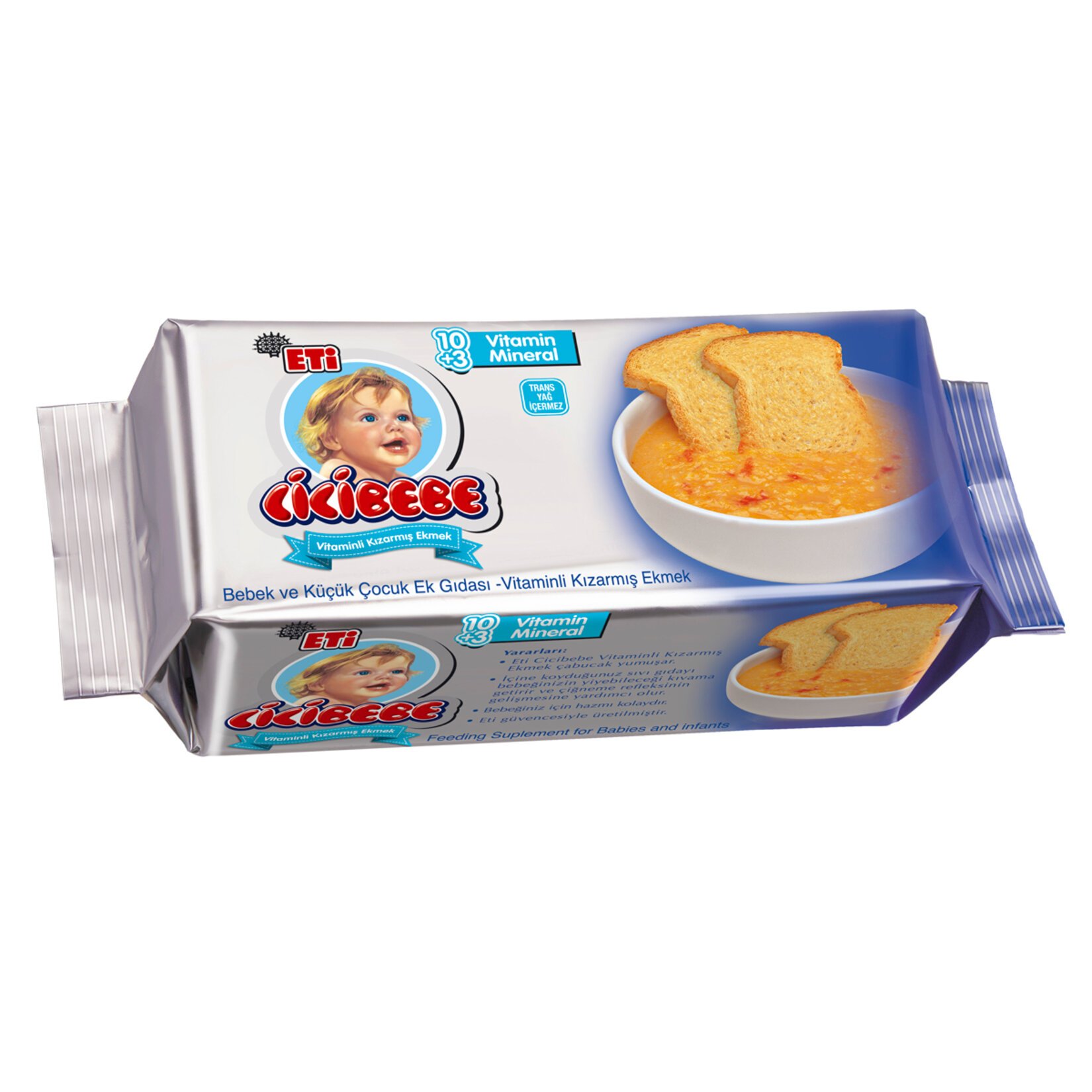 Eti Cicibebe Vitaminli Ekmek 125 gr