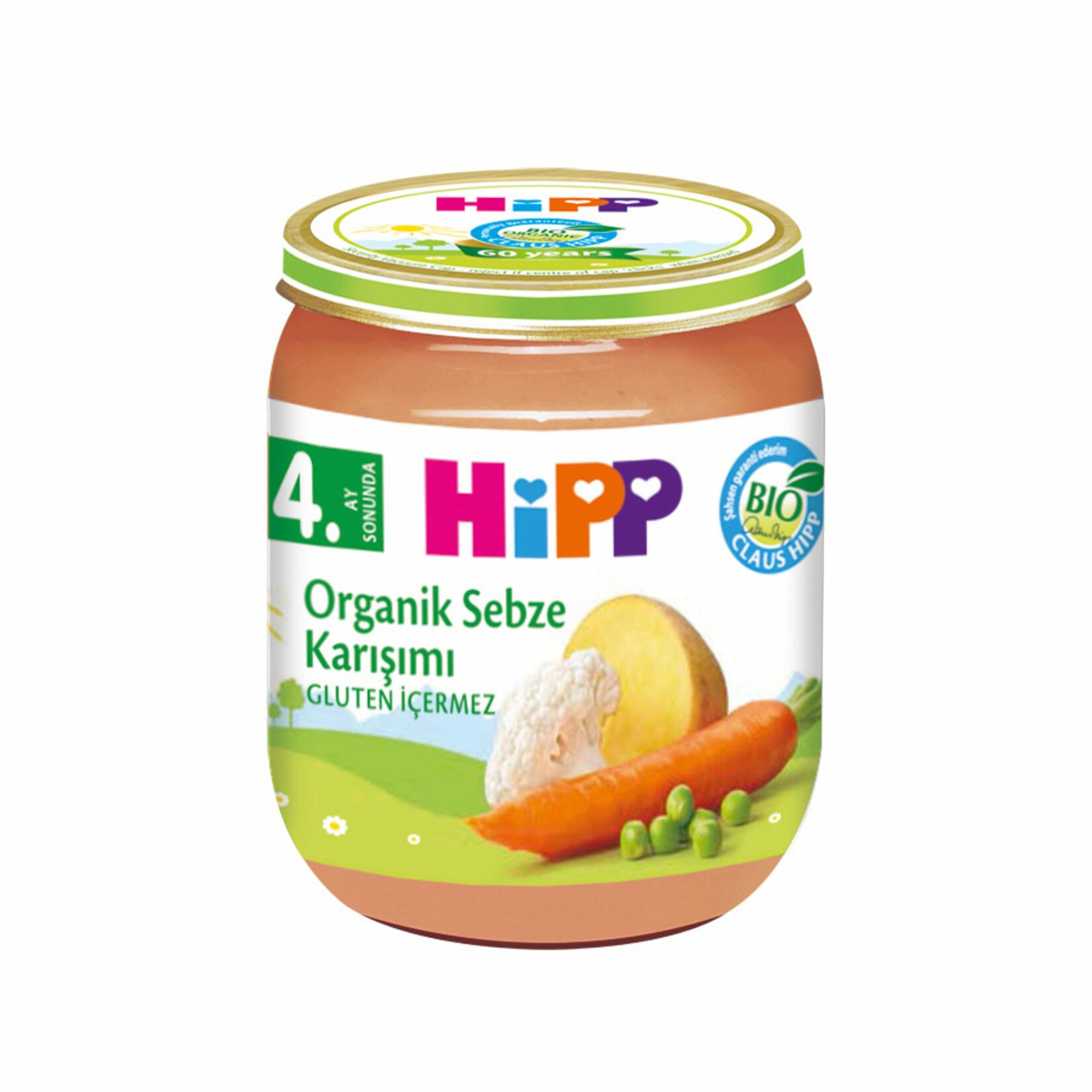 Hipp Organik Sebze Karışımı 125 Gr