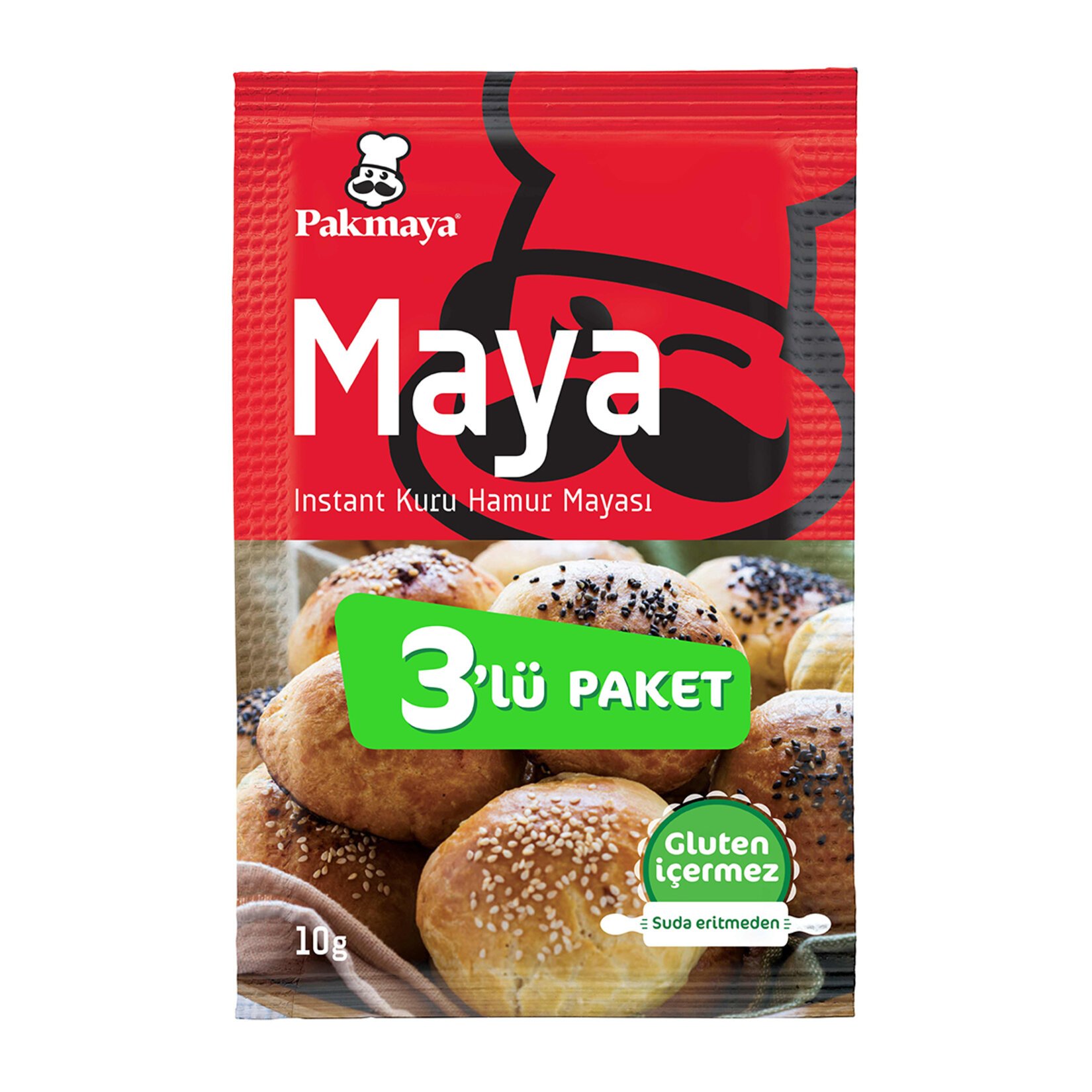 Pakmaya Instant Maya 3Lü 30 Gr