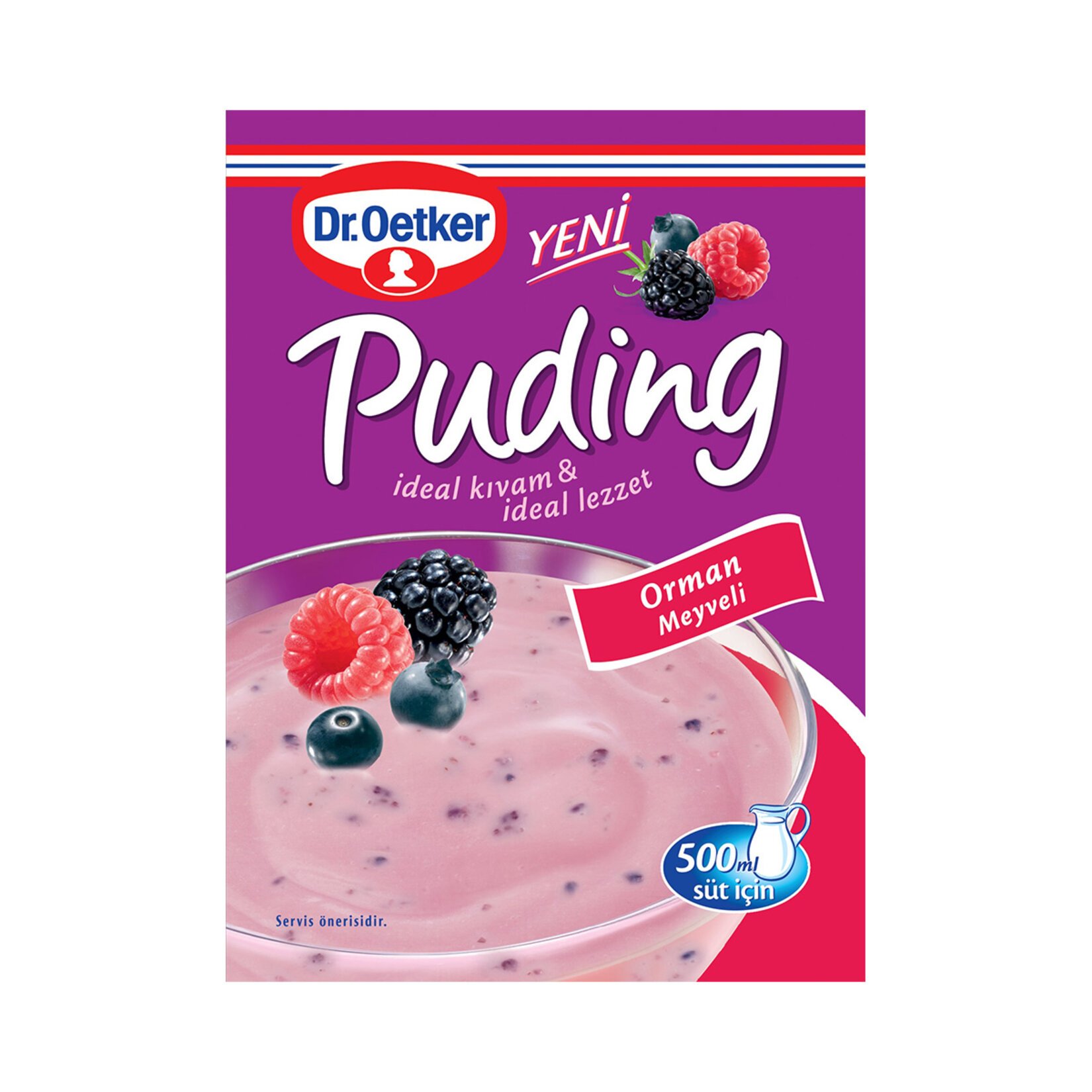 Dr.Oetker Orman Meyveli Puding Toz Karışımı 81 Gr