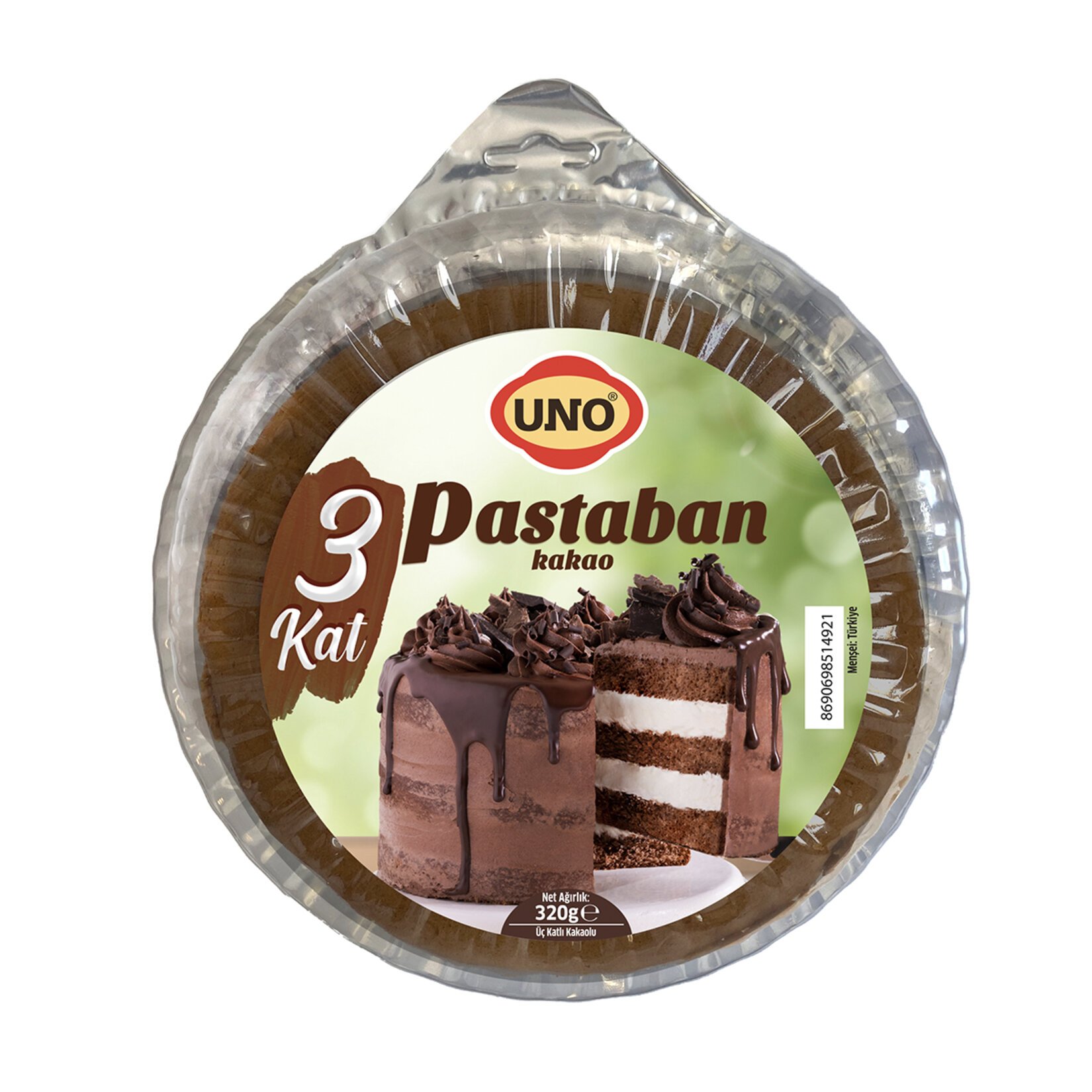 Uno 3 Kat Pastaban Kakaolu 320 Gr