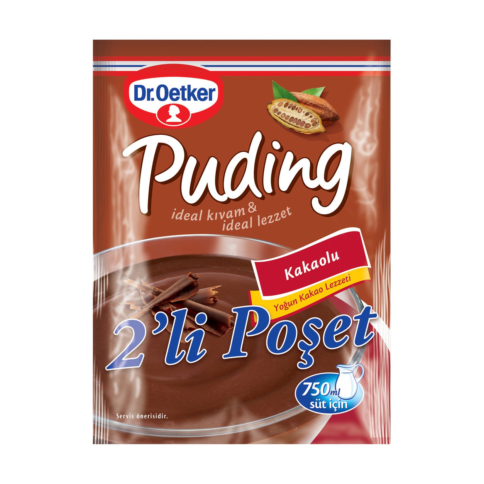 Dr.Oetker Kakaolu Puding 2li 294 Gr