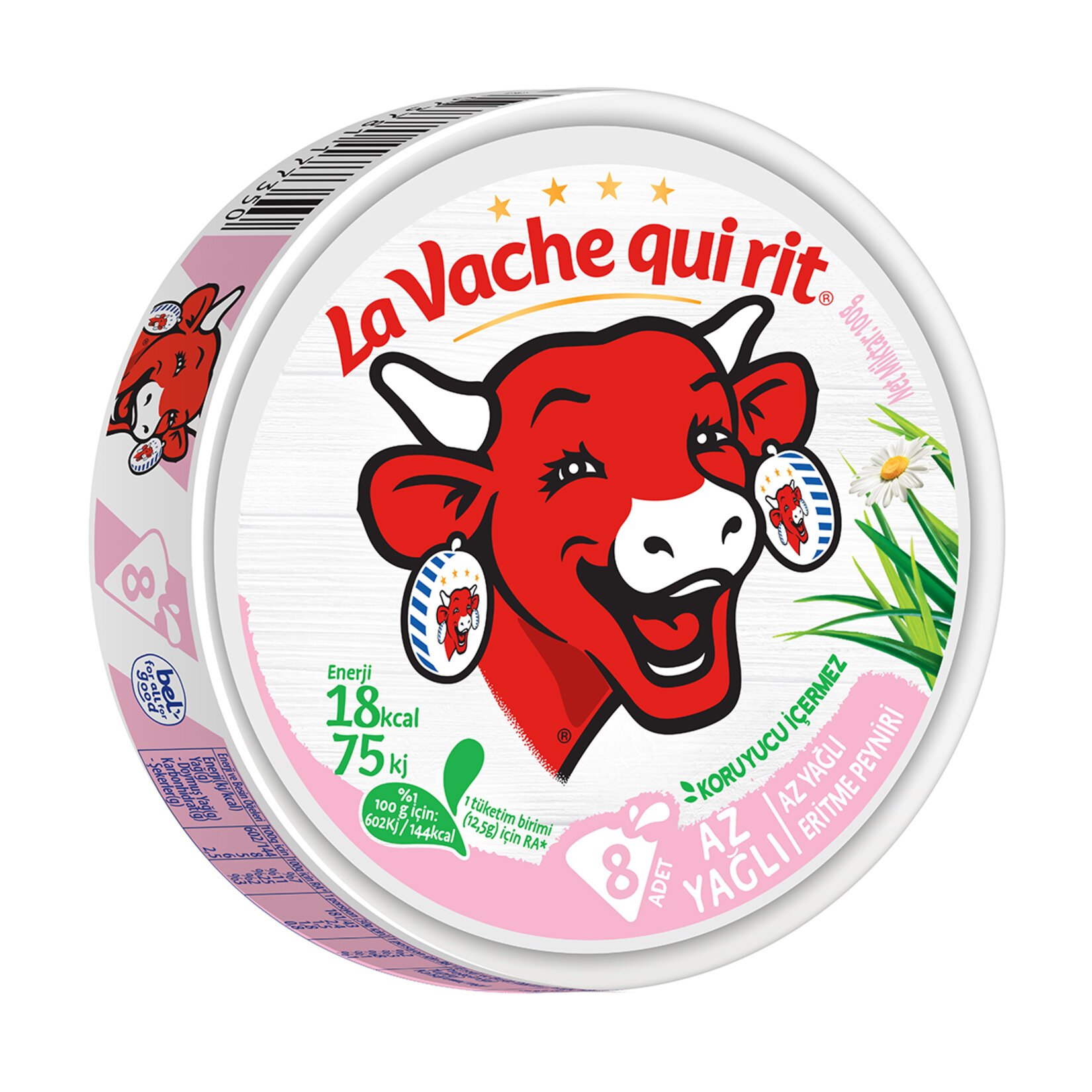 La Vache Qui Rit Üçgen Peynir Light 8li 100G