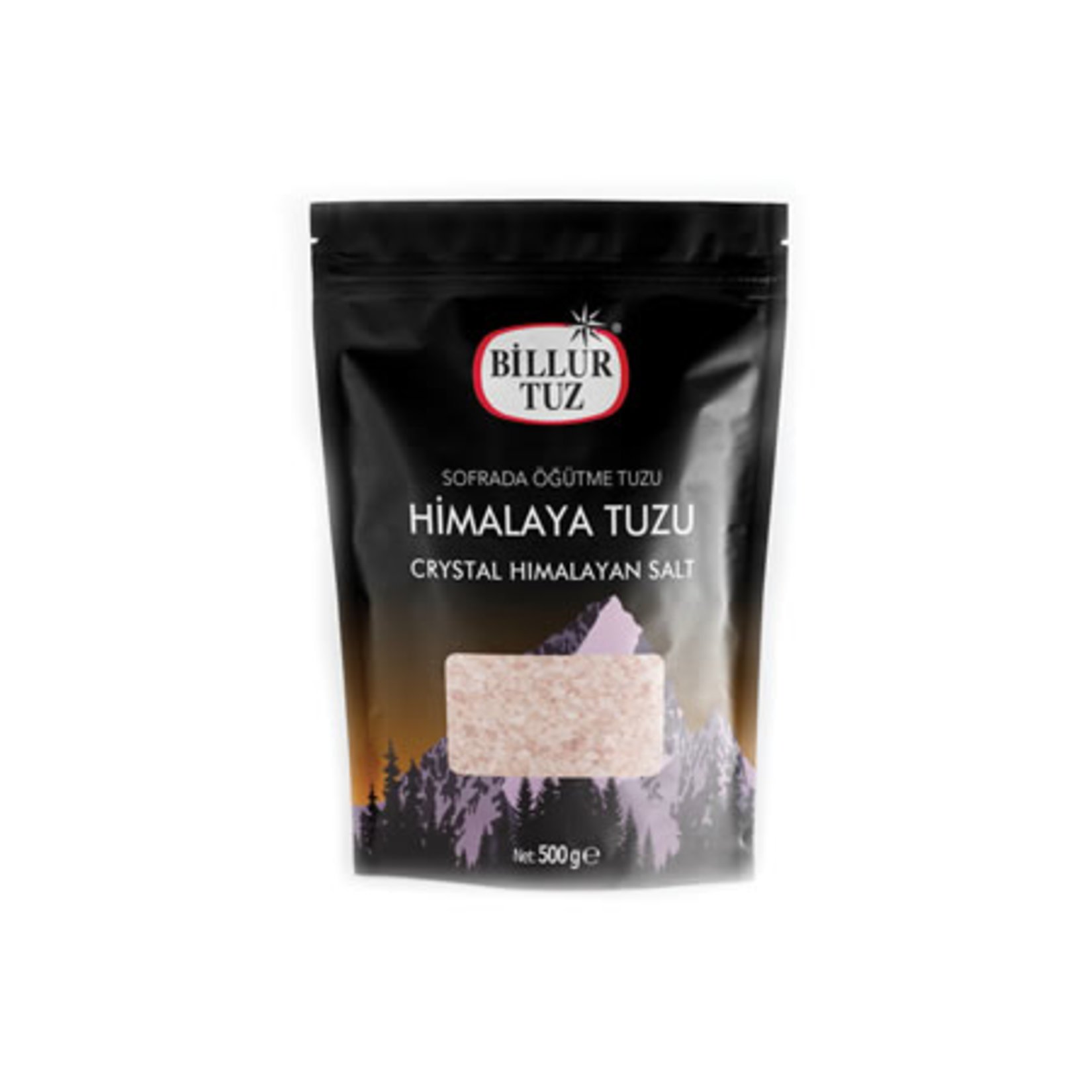 Billur Sofrada Öğütme Himalaya Tuzu 500 Gr