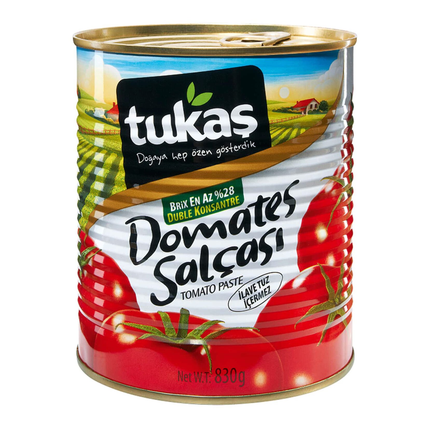 Tukaş Domates Salçası 830 Gr