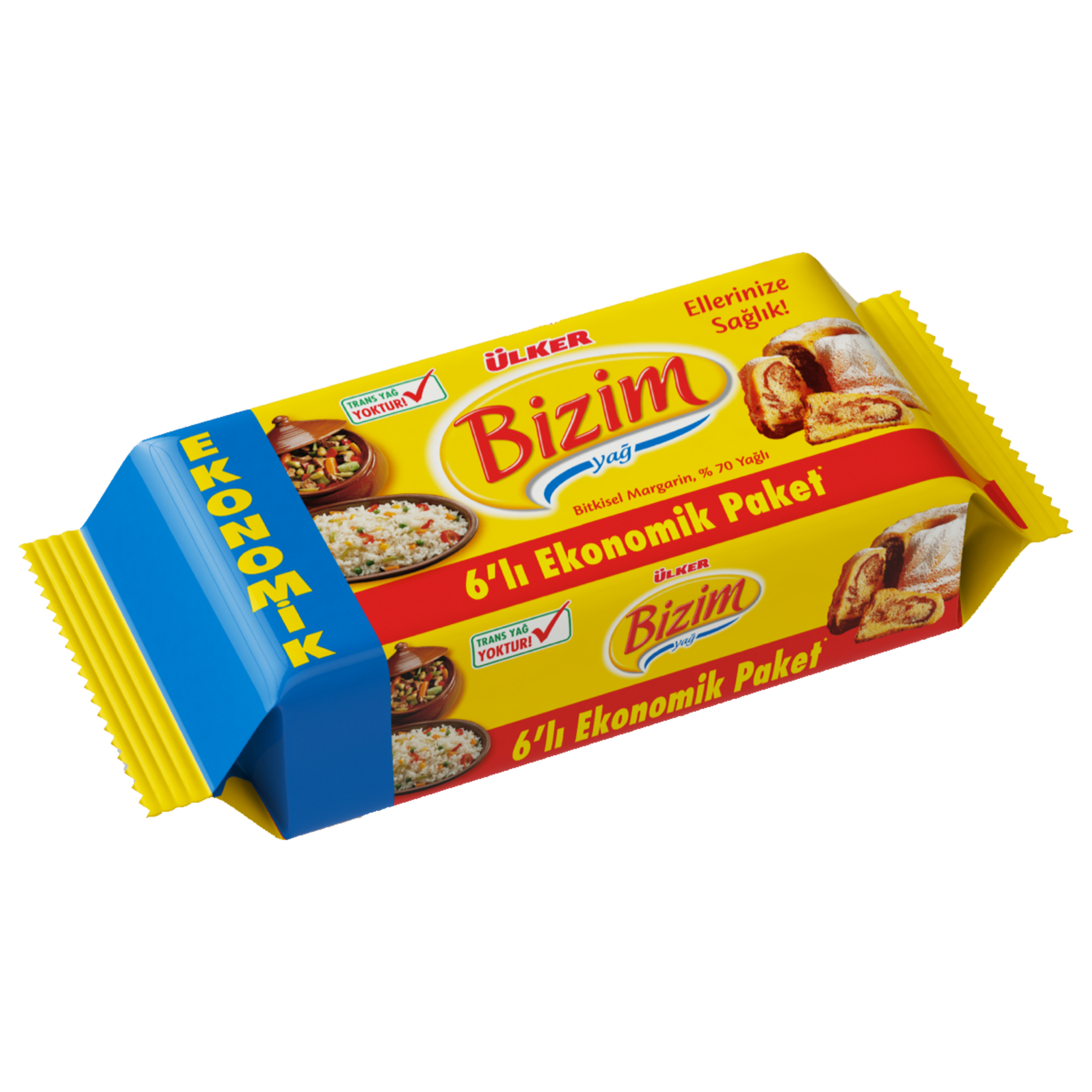 Bizim Paket Margarin 6X250 G