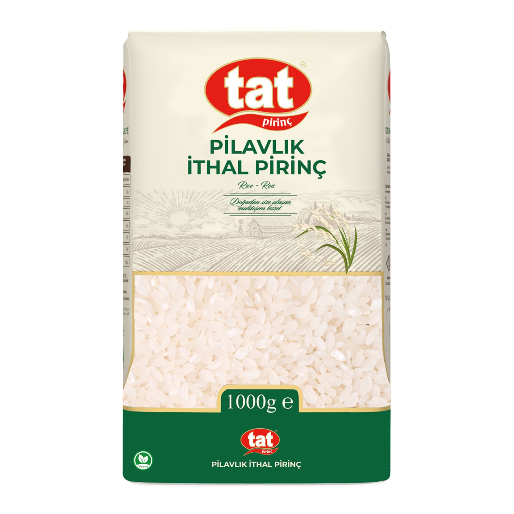 Tat Pilavlık İthal Pirinç 1 Kg