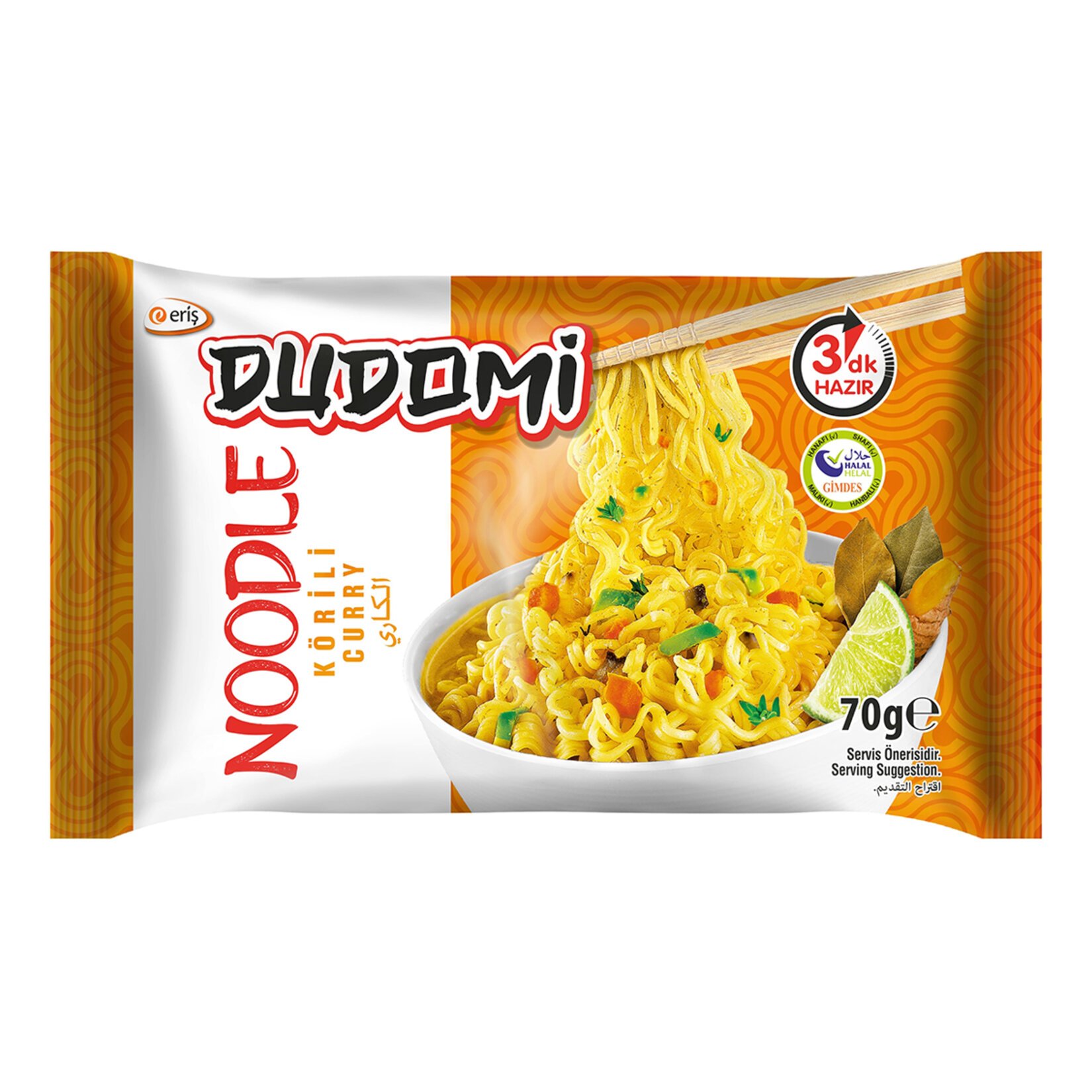 Dudomi Körili Noodle 70G Poşet