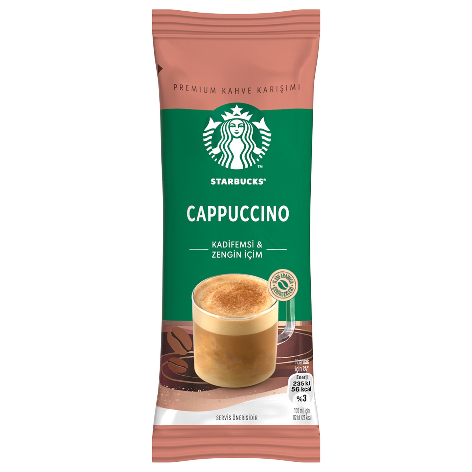 Starbucks Cappuccino Premium Kahve Karışımı 18 Gr