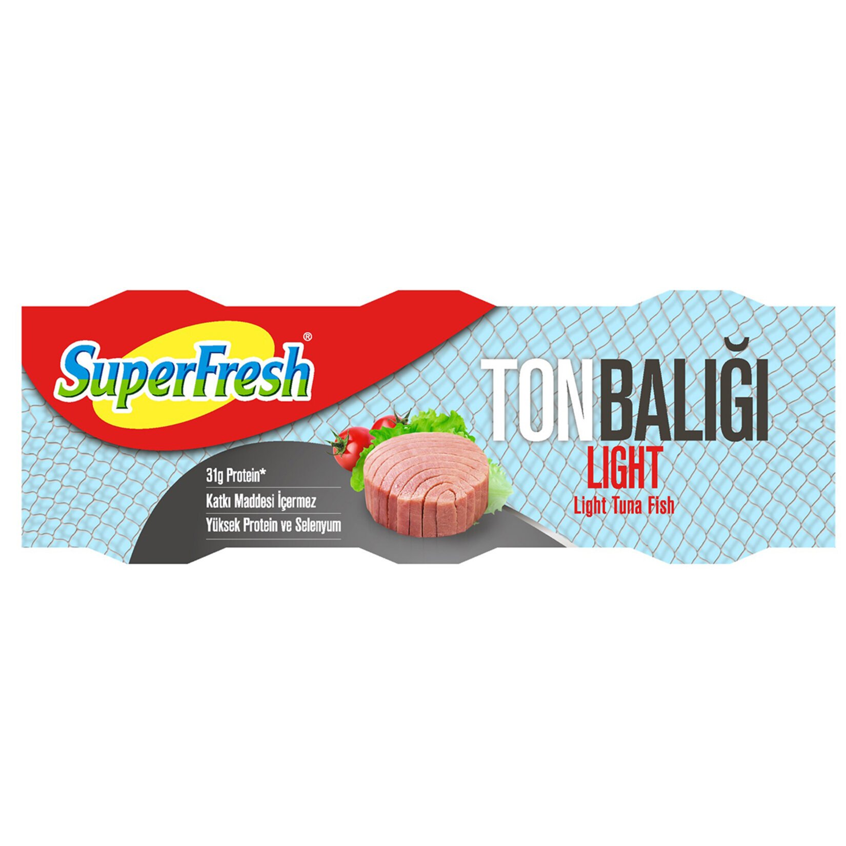 Superfresh Light Ton Balığı 3X75 Gr