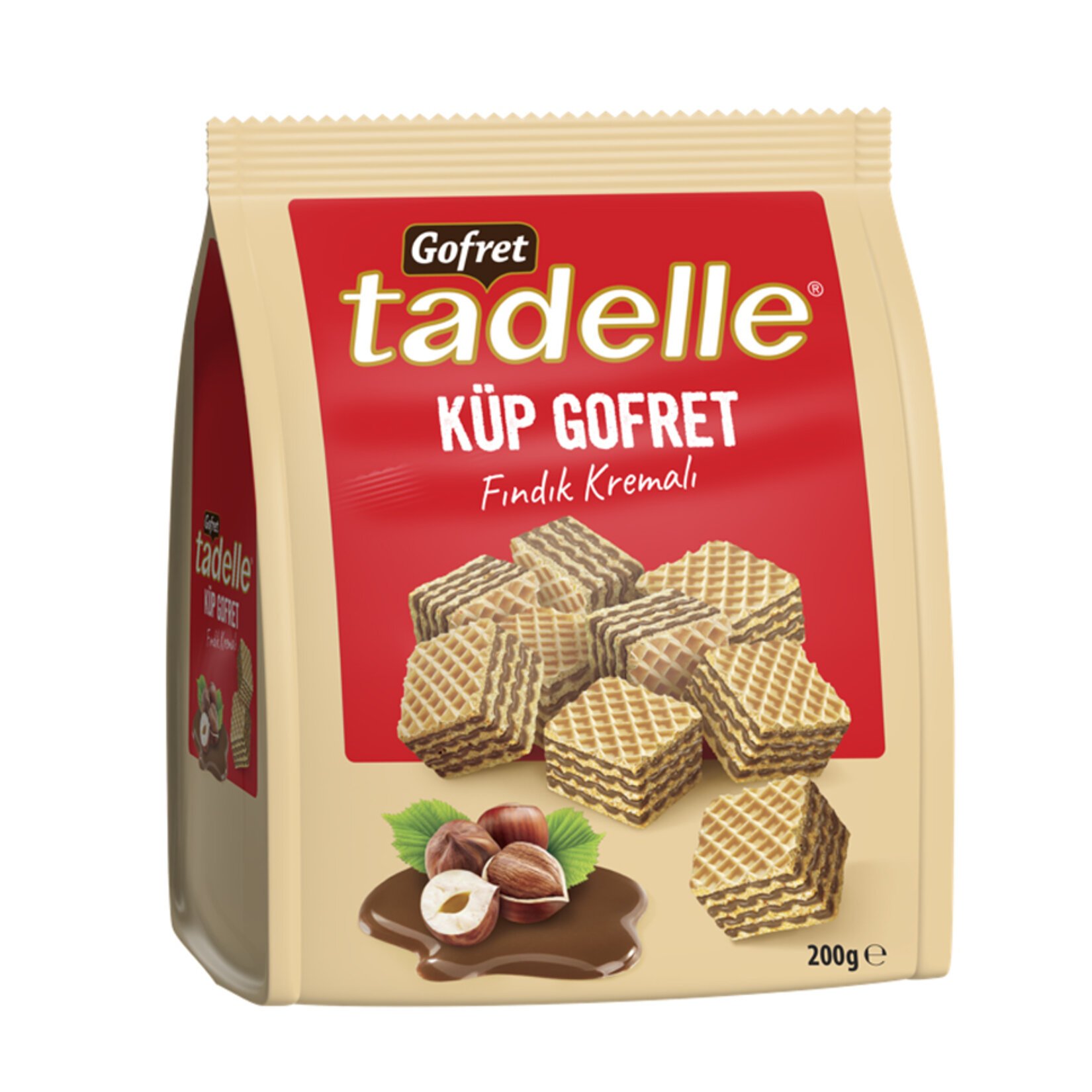 Tadelle Küp Gofret Fındık Kremalı 200 Gr