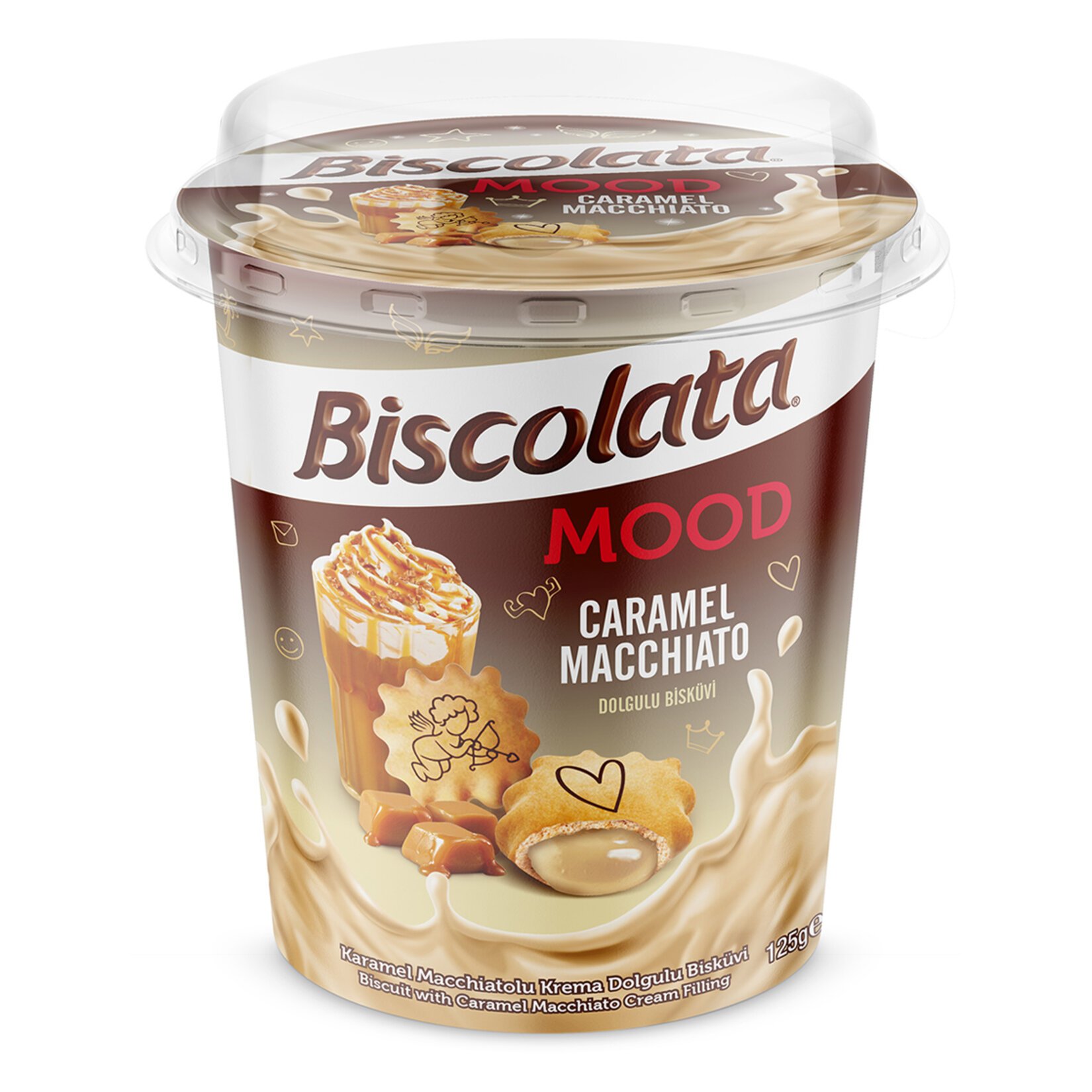 Biscolata Mood Caramel Macchiato 125 Gr