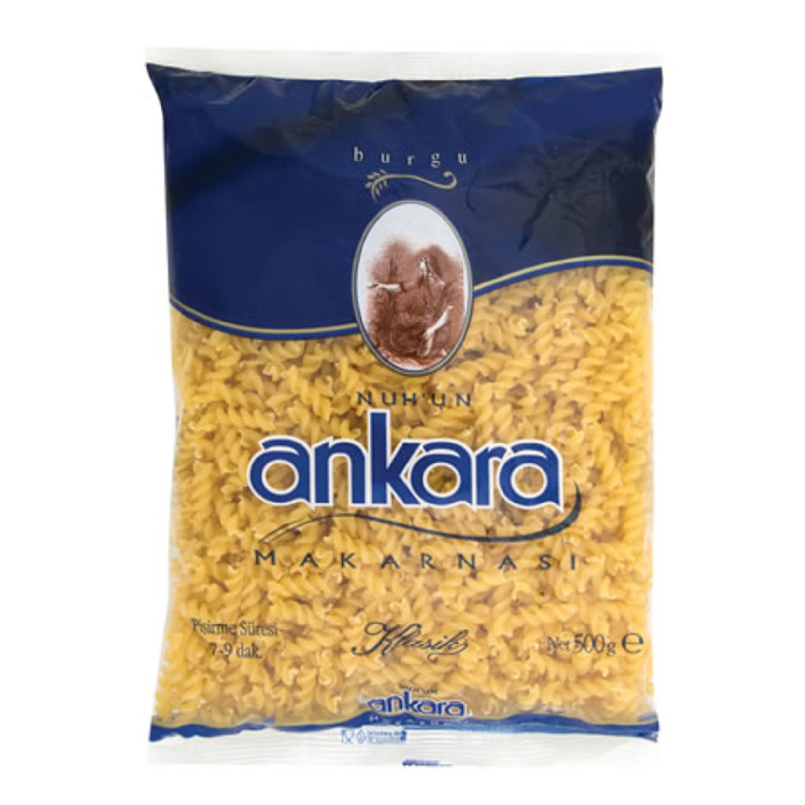 Nuhun Ankara Burgu Makarna 500 Gr