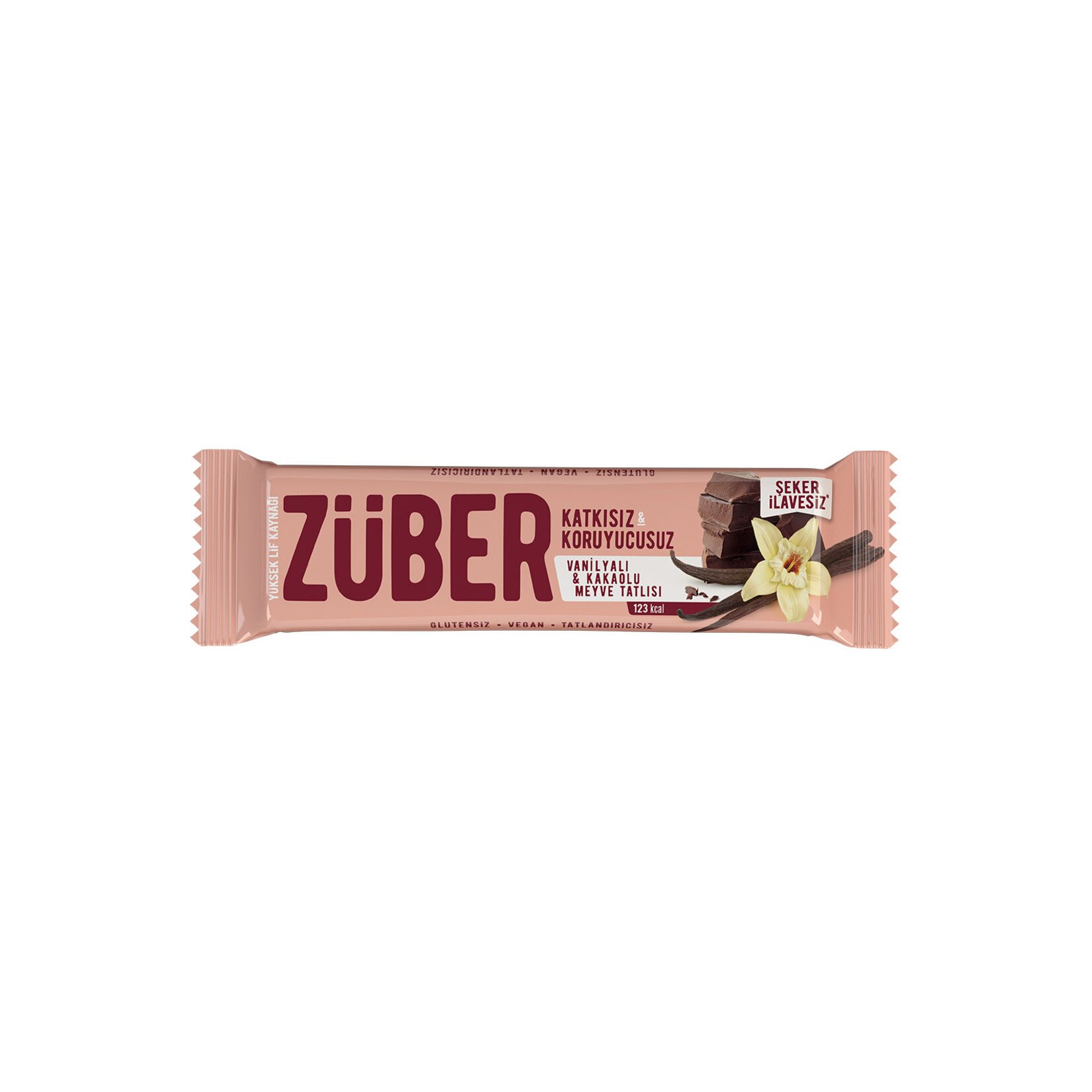 Züber Vanilyalı Çikolatalı Meyve Bar 40 Gr