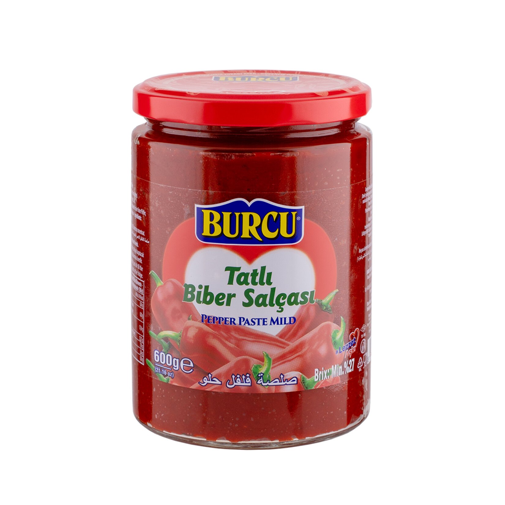 Burcu Tatlı Biber Salcası 600Gr