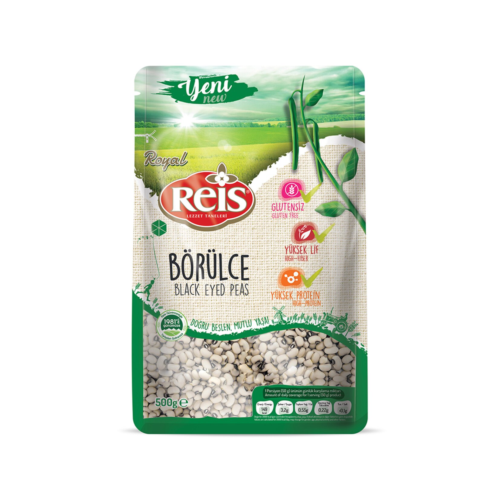 Reis Royal Börülce 500 Gr