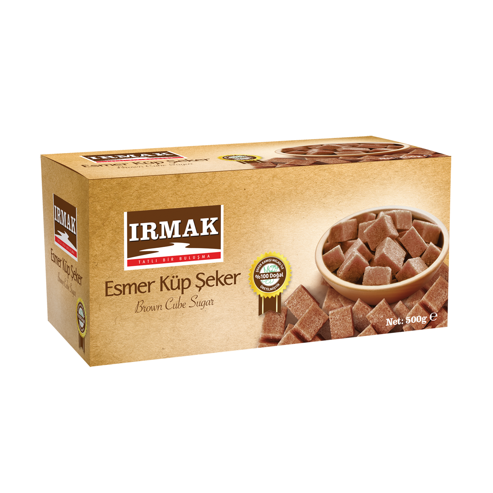 Irmak Kahverengi Küp Şeker 500 Gr