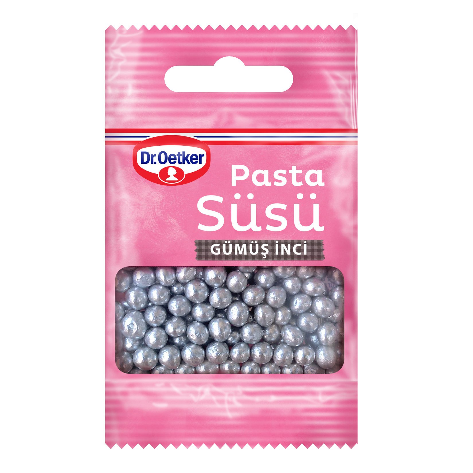 Dr.Oetker Pasta Süsü Gümüş İnci 10 Gr