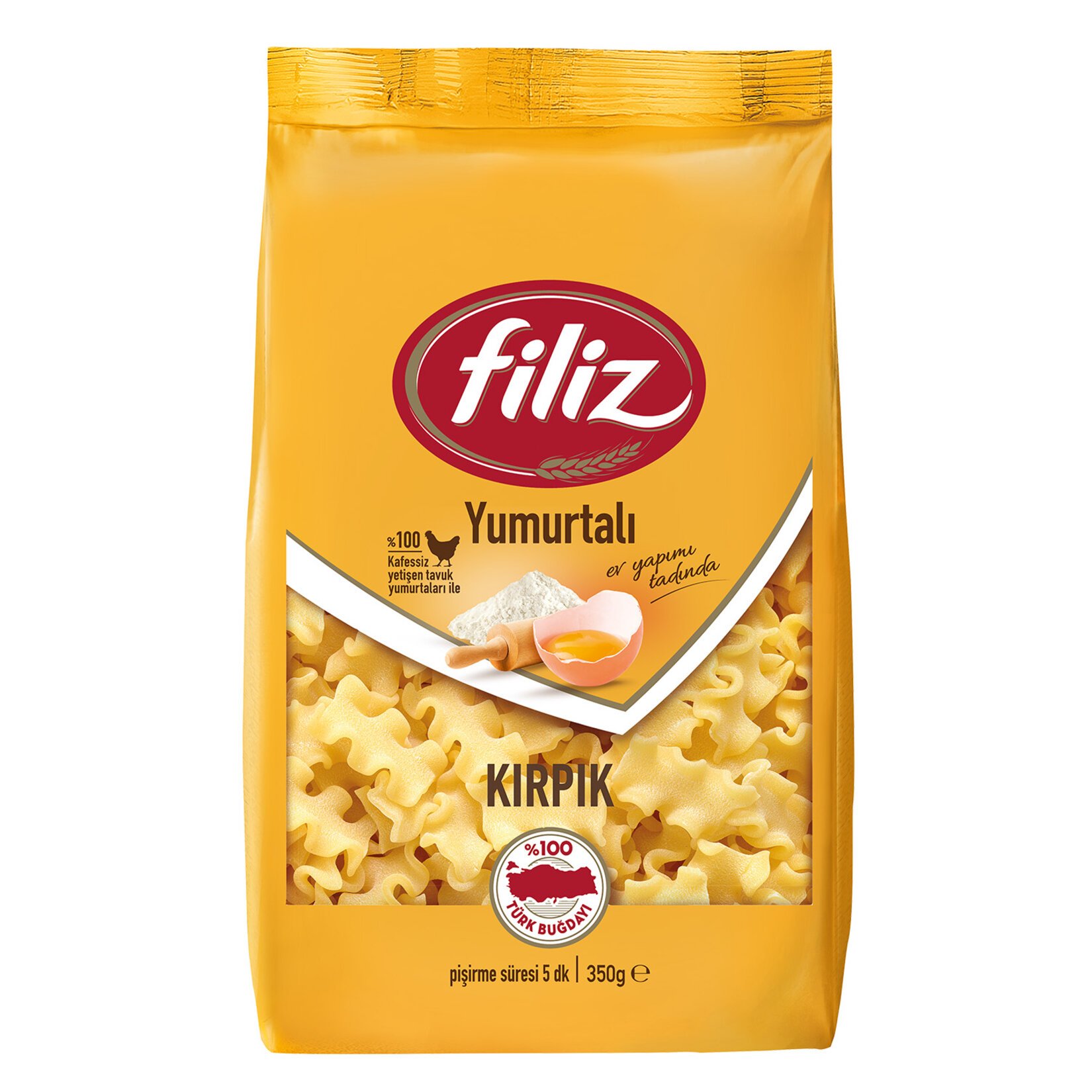 Filiz Yumurtalı Kırpık Makarna 350 Gr