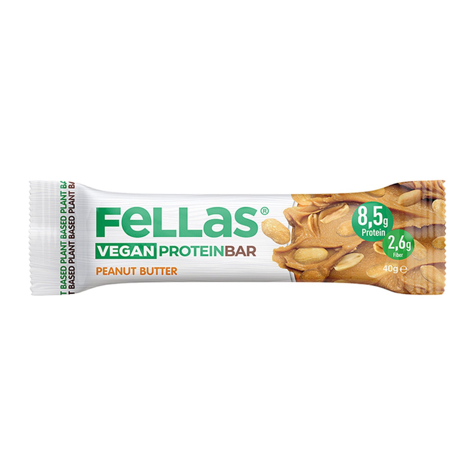 Fellas Vegan Protein Bar Yer Fıstığı Ezmeli 40 Gr