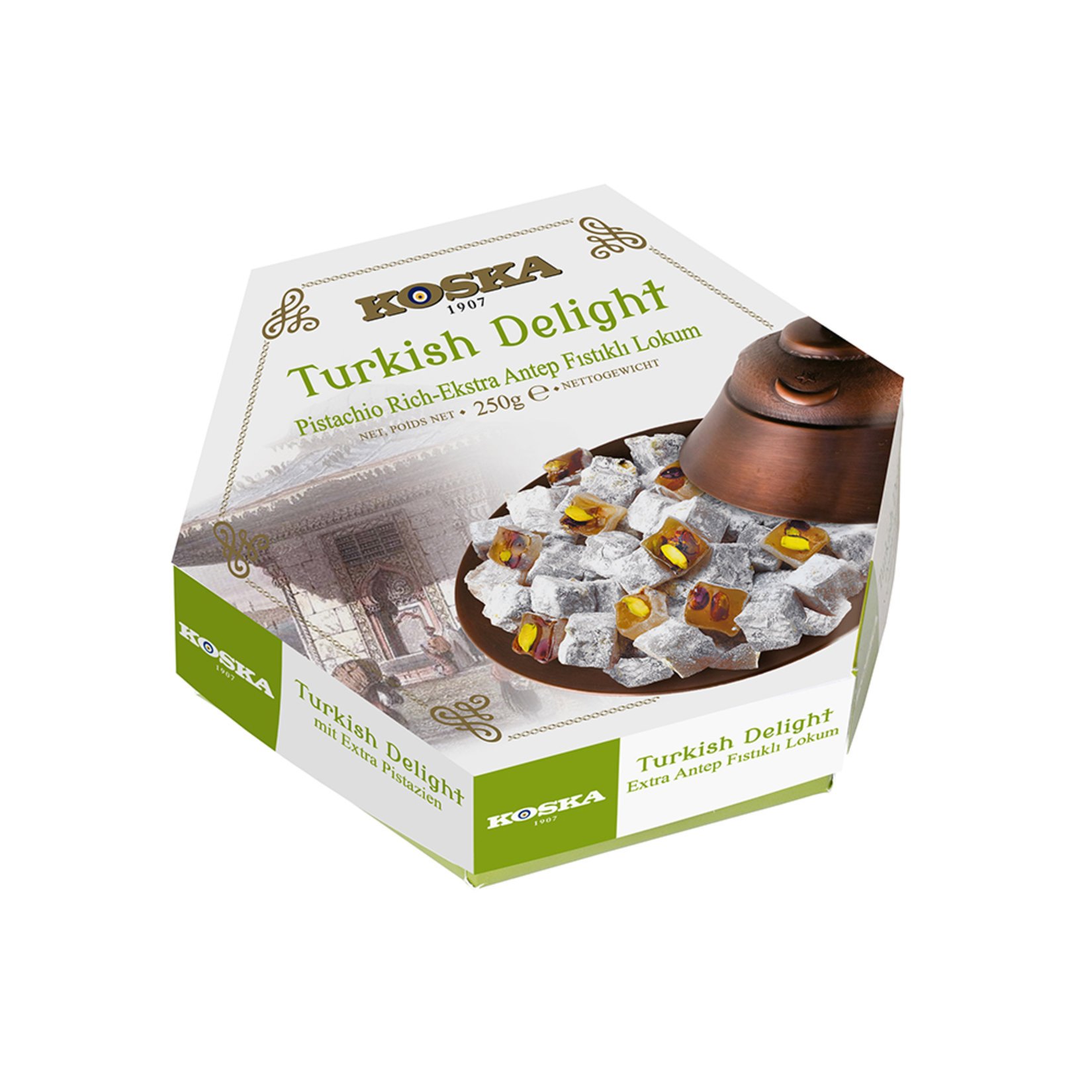 Koska Duble Fıstıklı Lokum 250 Gr