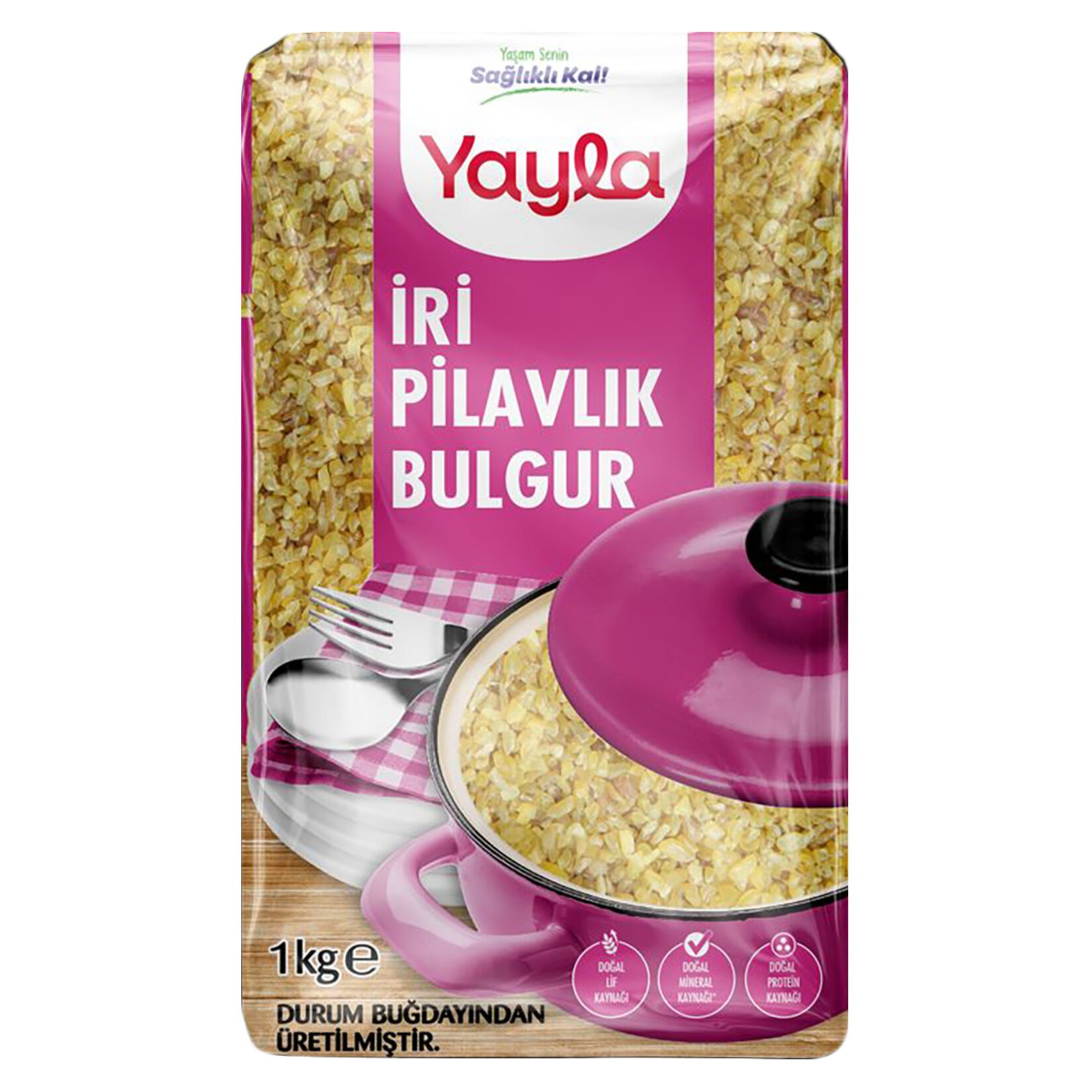 Yayla İri Pilavlık Bulgur 1 Kg