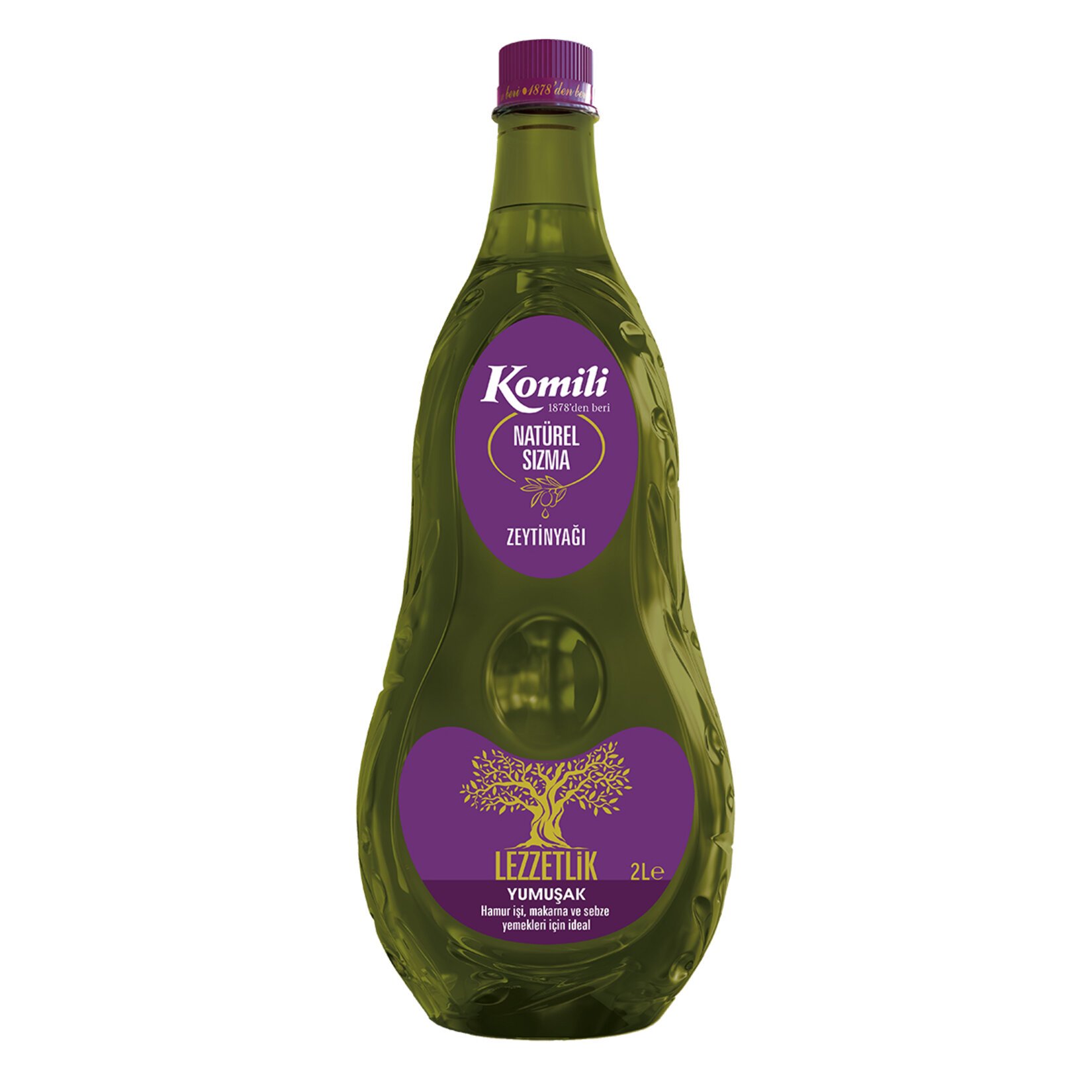 Komili Naturel Sızma Zeytinyağı Yumuşak Lezzet 2 L