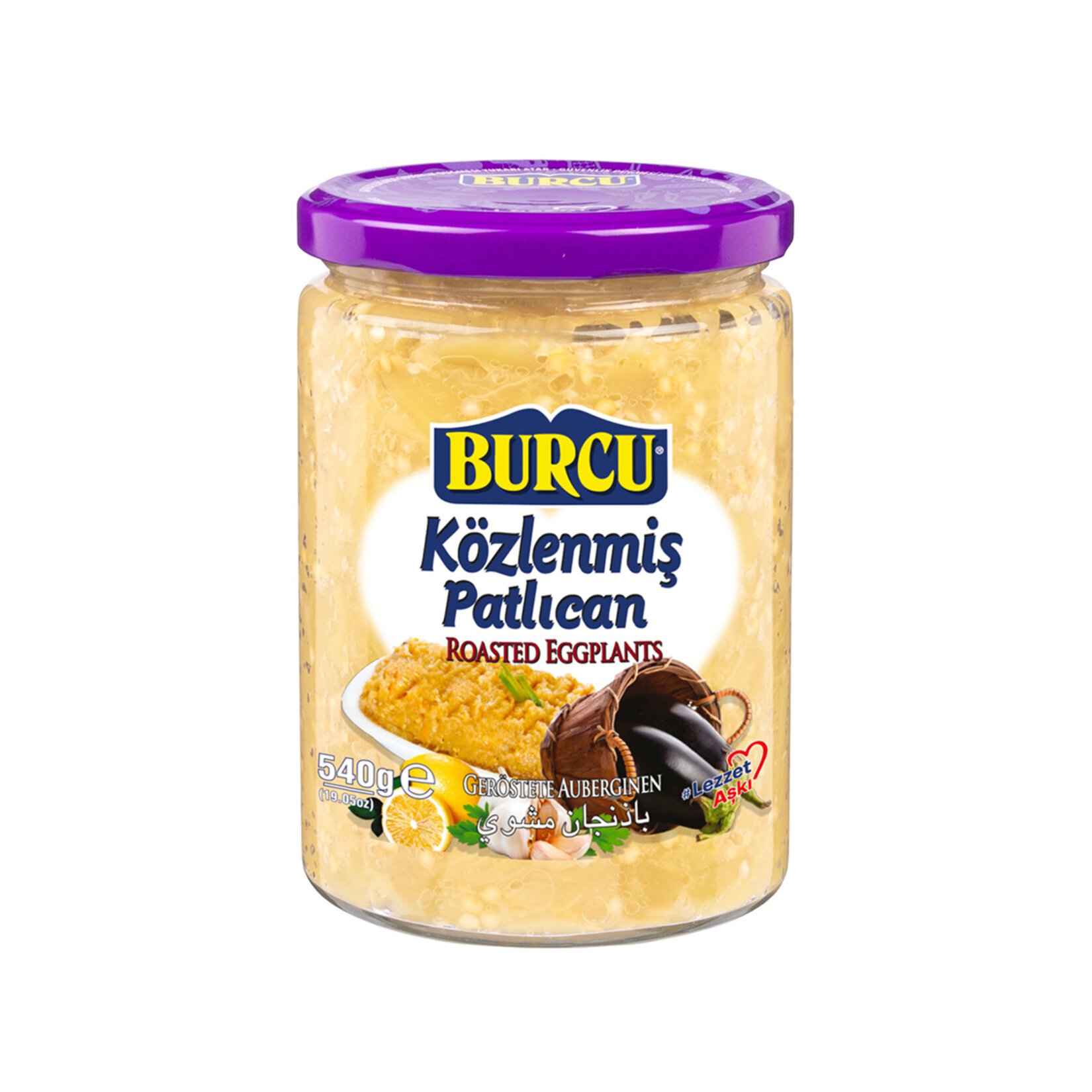 Burcu Közlenmiş Patlıcan 540 Gr