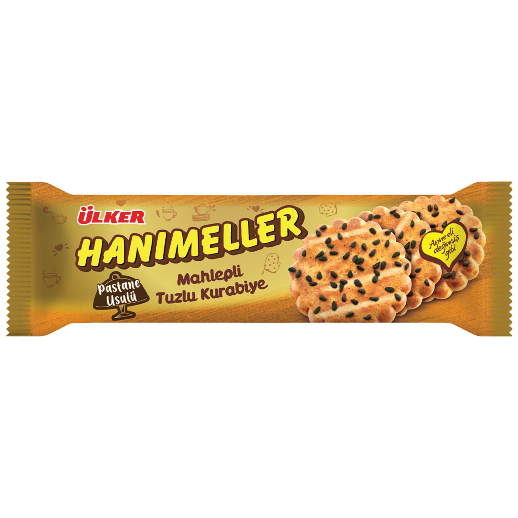 Ülker Hanımeller Mahlepli Tuzlu Kurabiye 81 Gr