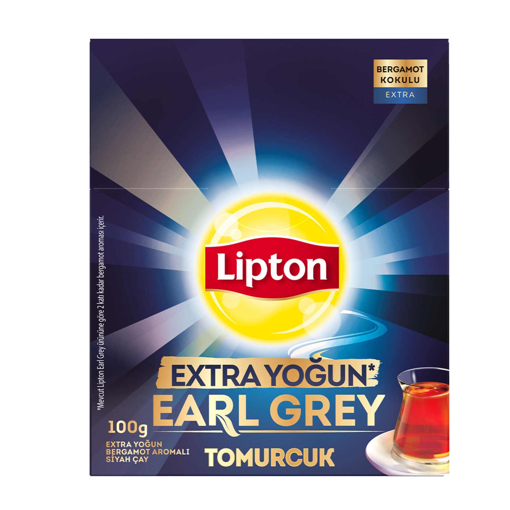 Lipton Extra Yogun Earl Grey 100 Gr