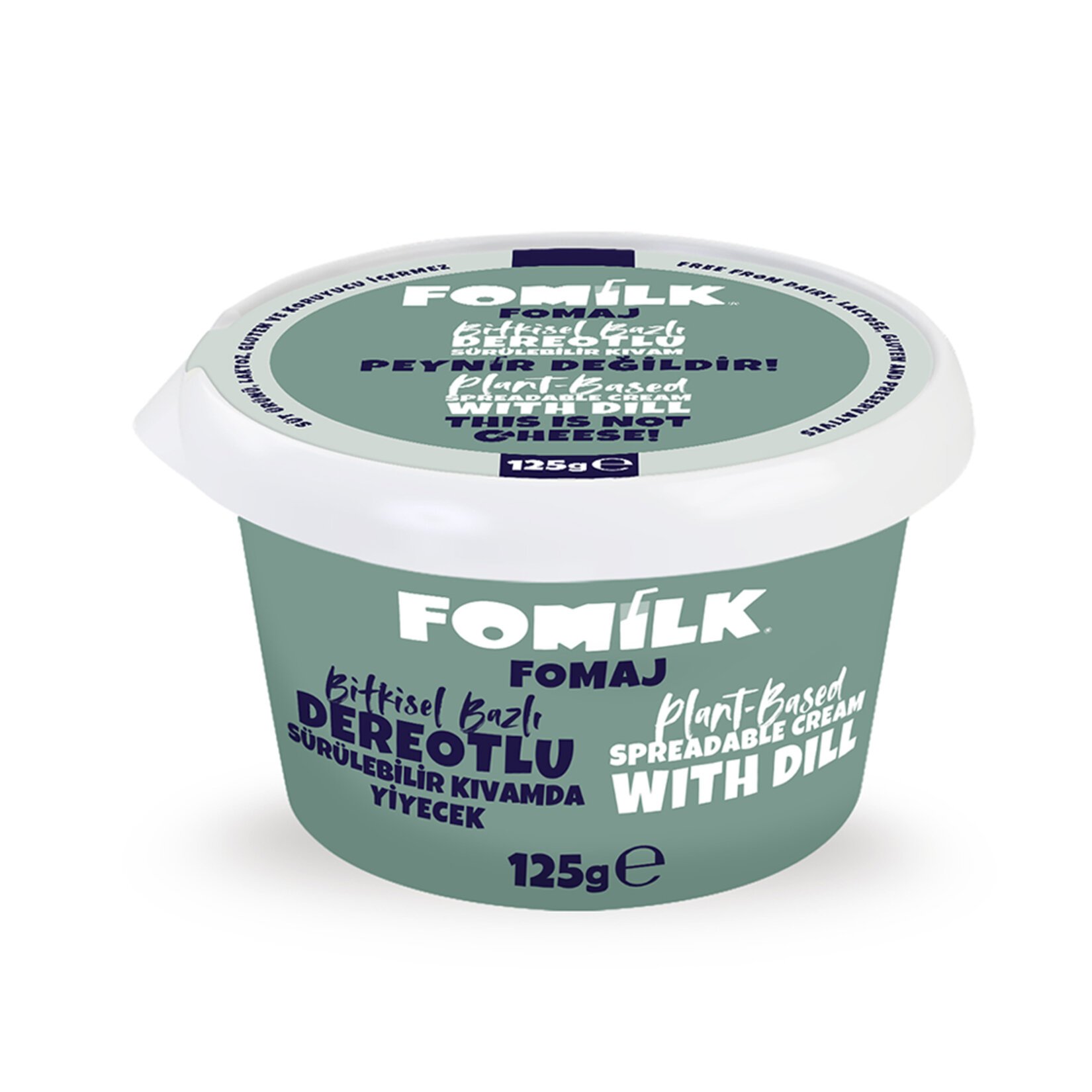 Fomilk Bitkisel Bazlı Dereotlu Sürülebilir Kıvamda Yiyecek 125 G