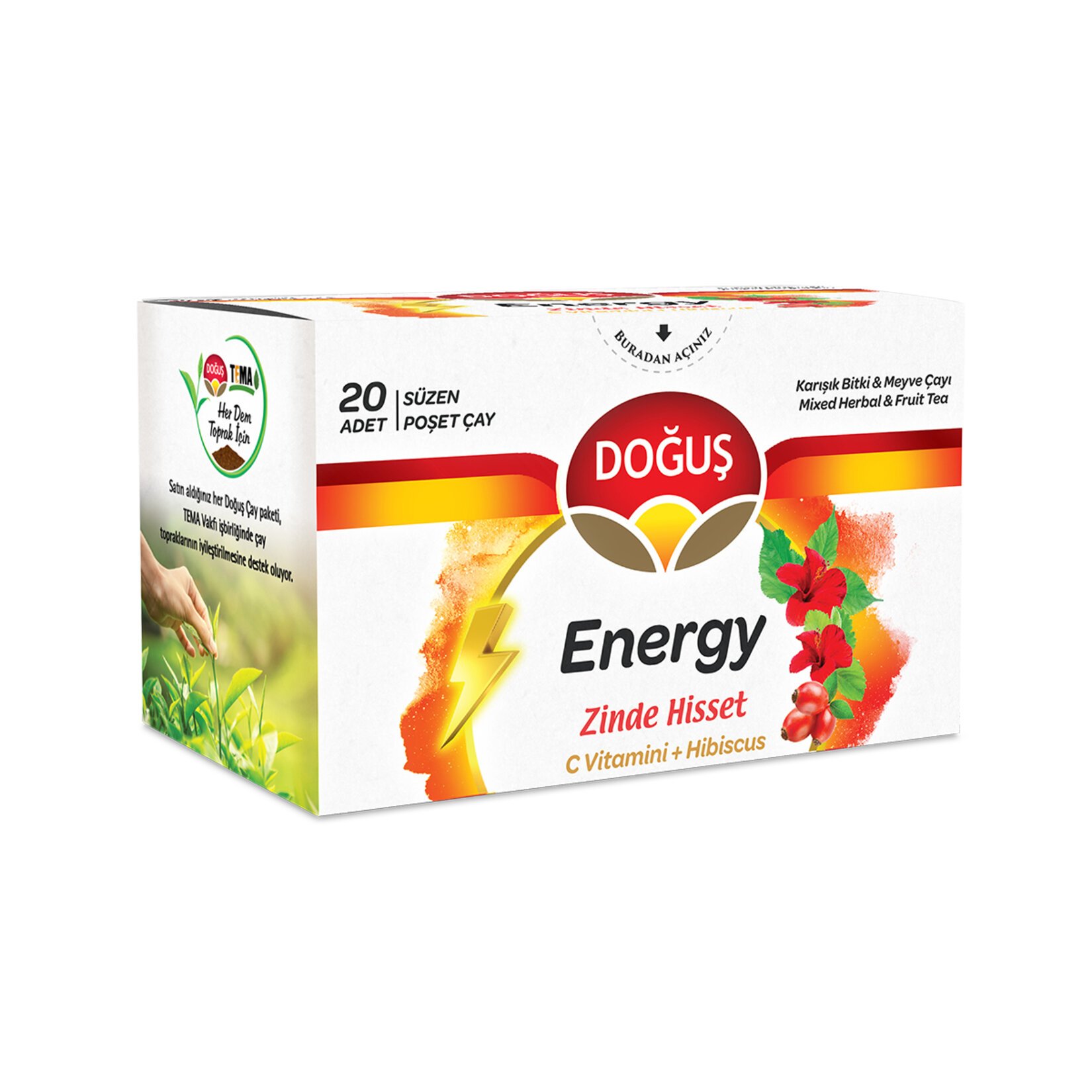 Doğuş Energy Karışık Bitki Çayı 20li 40Gr