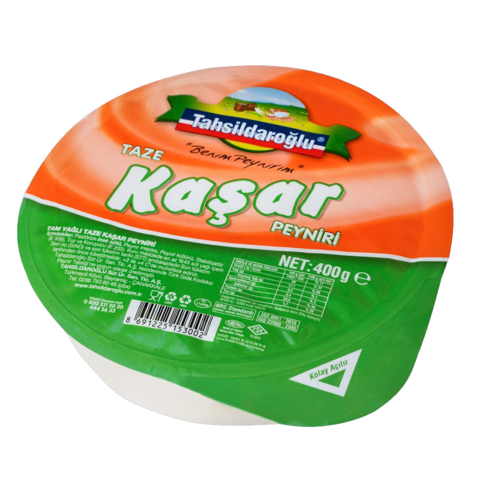 Muratbey Tam Yağlı Taze Kaşar 500 G