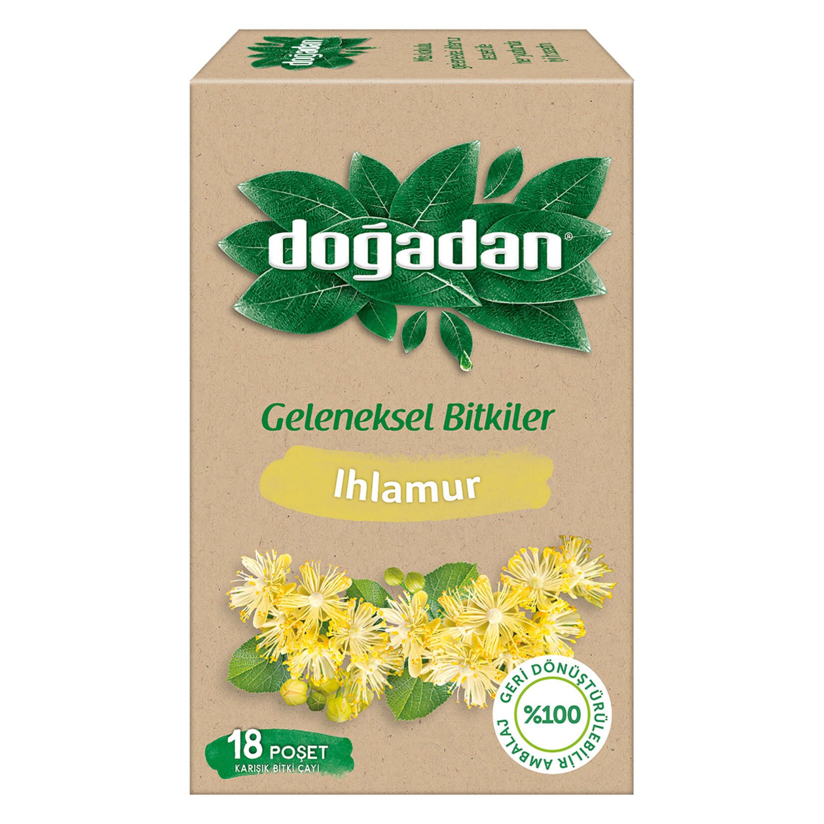 Doğadan Ihlamurlu Karışık Bitki Çayı 18li 29Gr