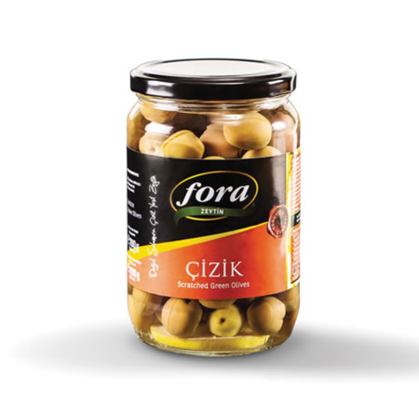 Fora Doğal Siyah Zeytin Yağlı Salamura 500 G