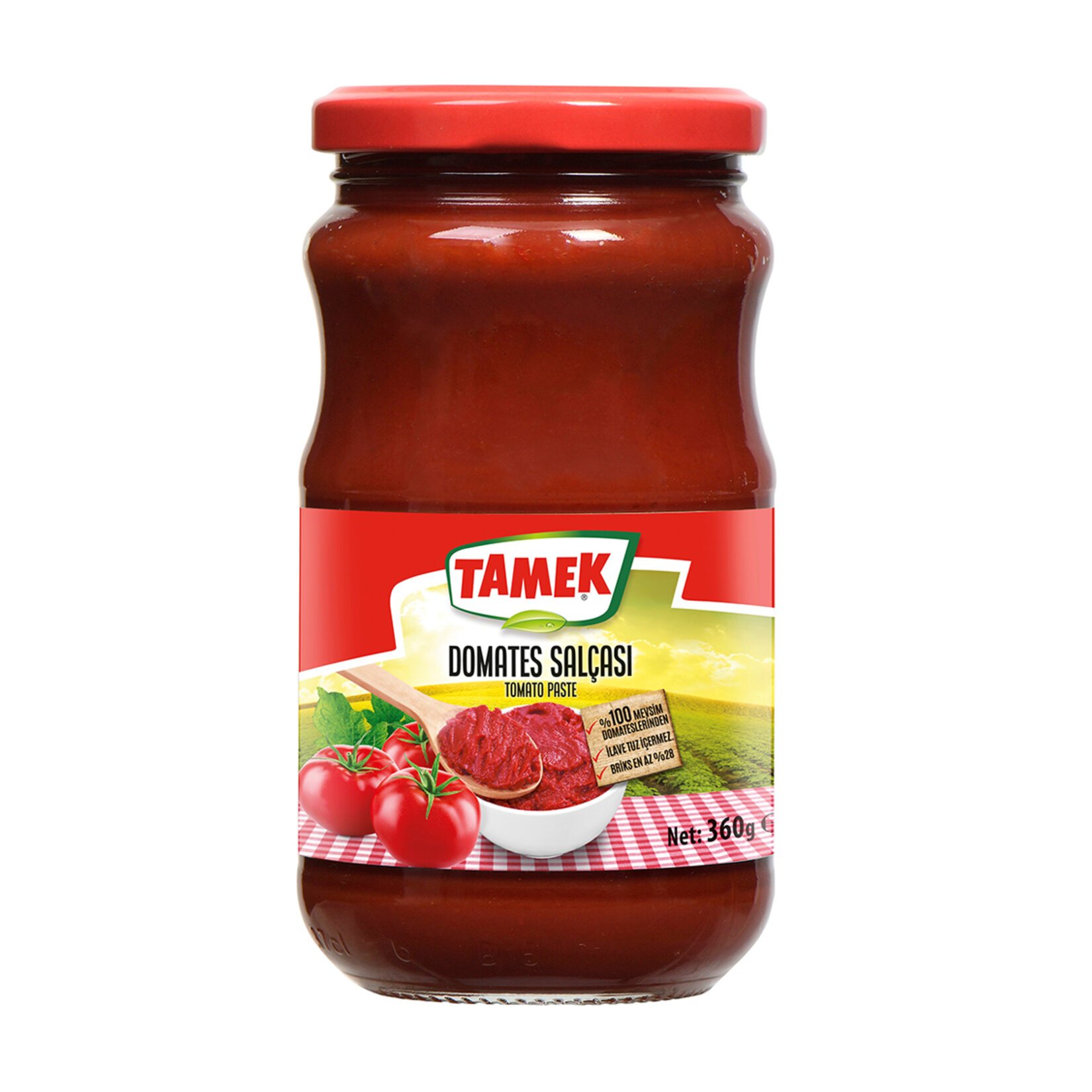 Tamek Domates Salçası 360 Gr